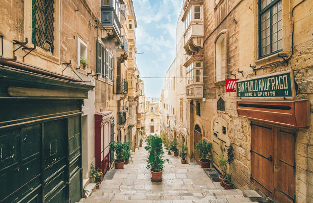 Valletta  - Klassetur til Malta