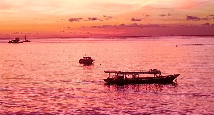Sunset in Nusa Lembongan