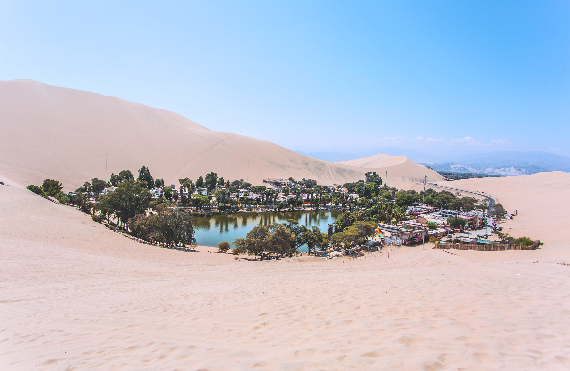 Huacachina i Peru