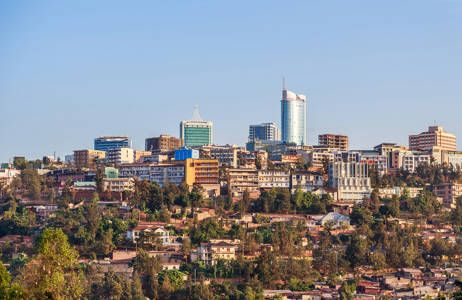Hovedstaden i Rwanda - Kigali