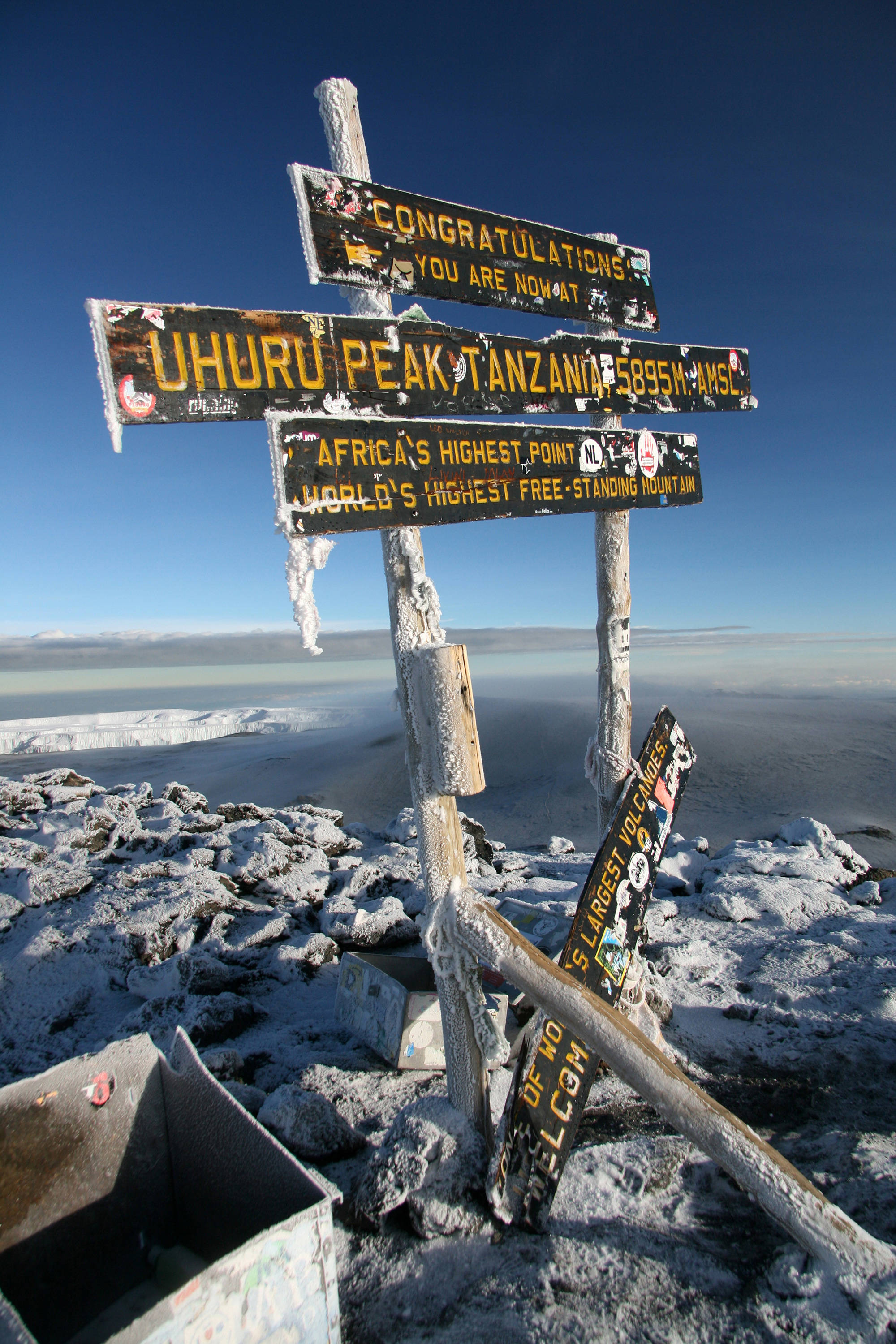 Tanzania Kilimanjaro Signs