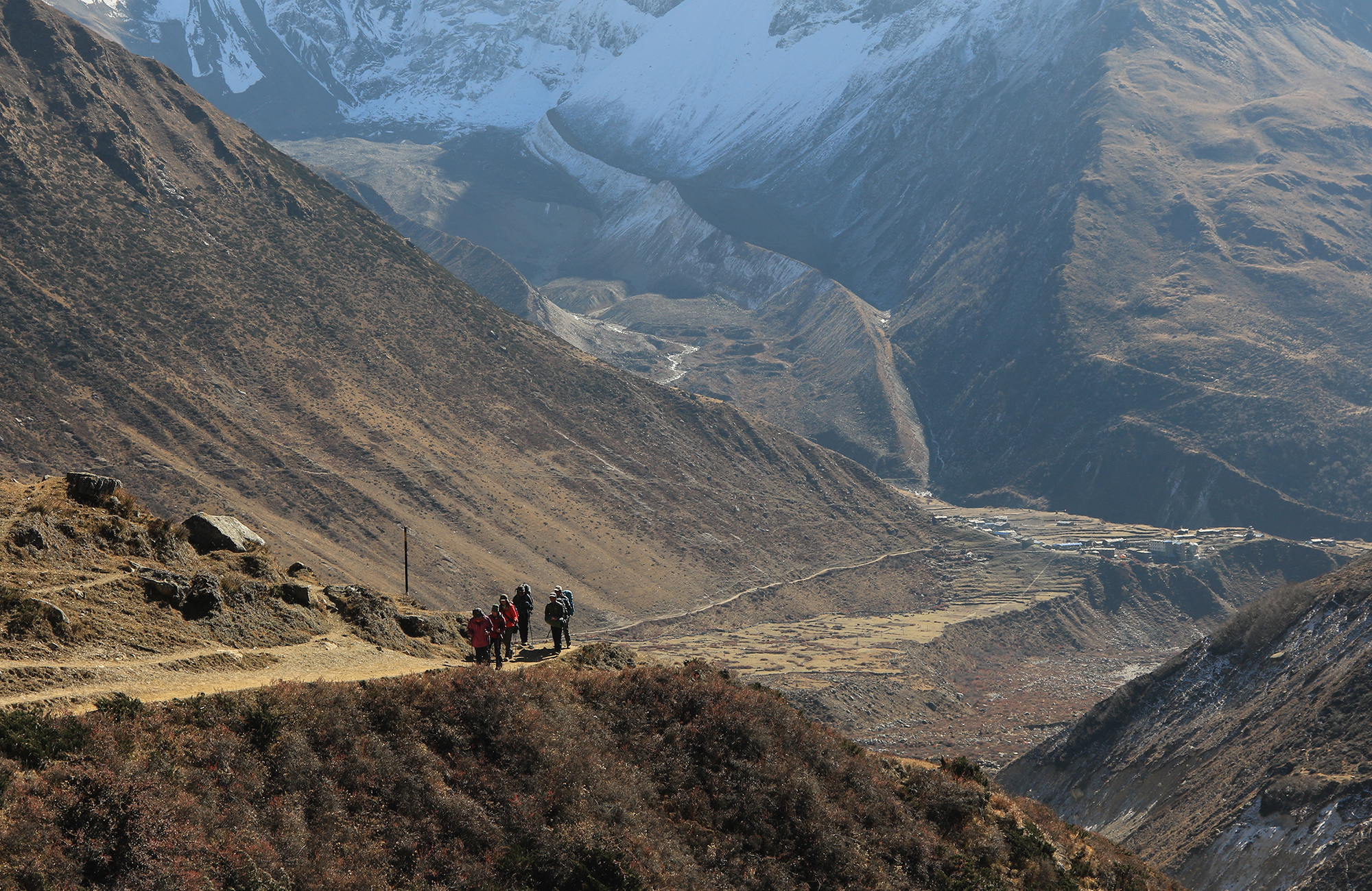 Trekking i India