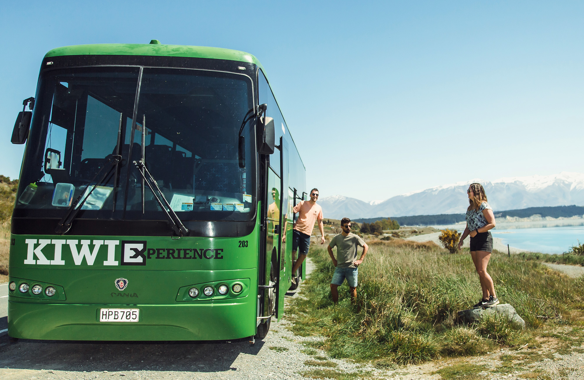 Kiwi Experience New Zealand - busspass på New Zealand