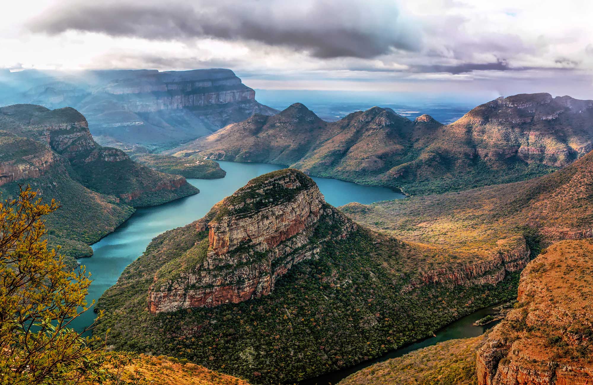 Blyde river canyon in south africa