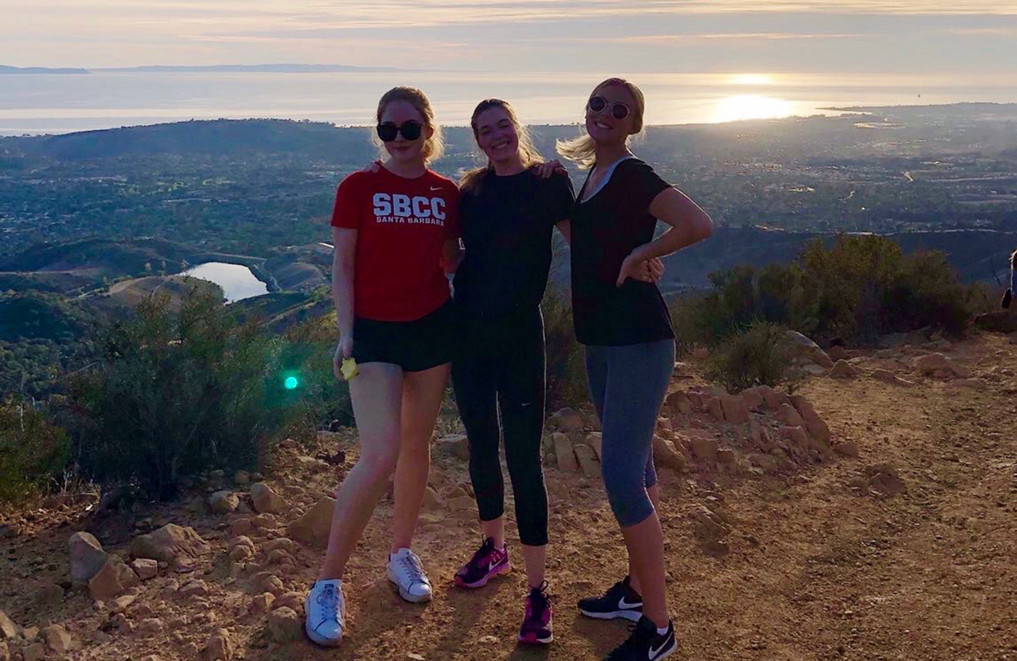 hanna med venner fra santa barbara city college