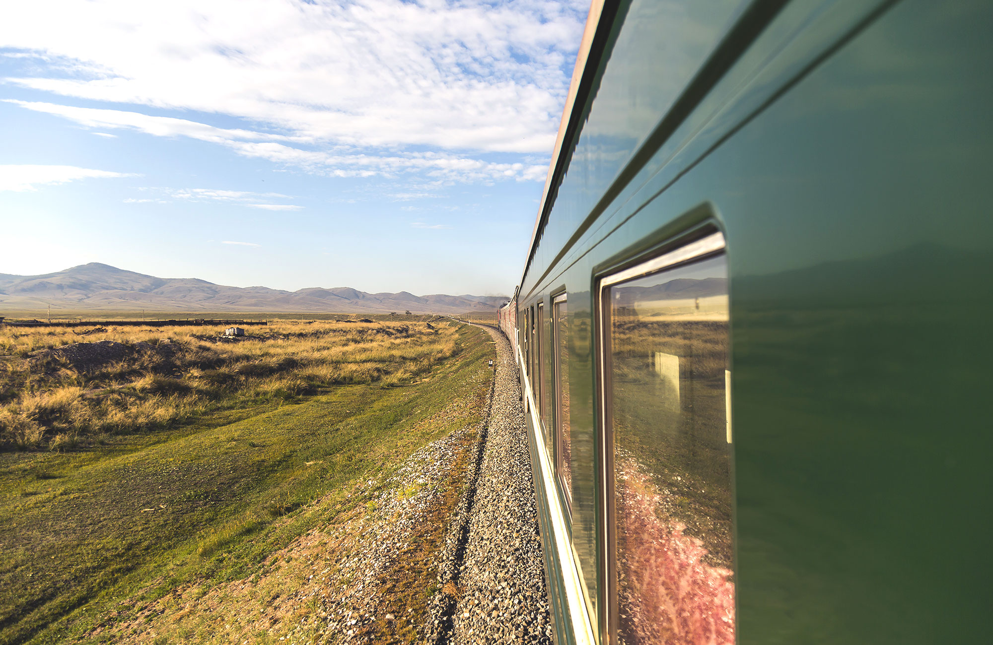 Den transmongolske jernbane - St. Petersburg til Beijing