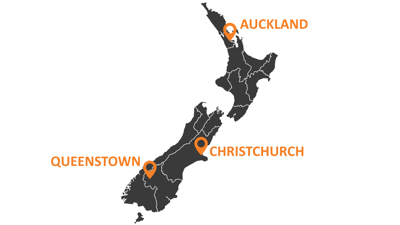 Utleiesentre for Voyager campervan på New Zealand