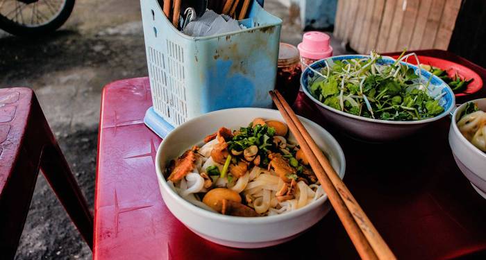 street food i Ho Chi Minh City i vietnam