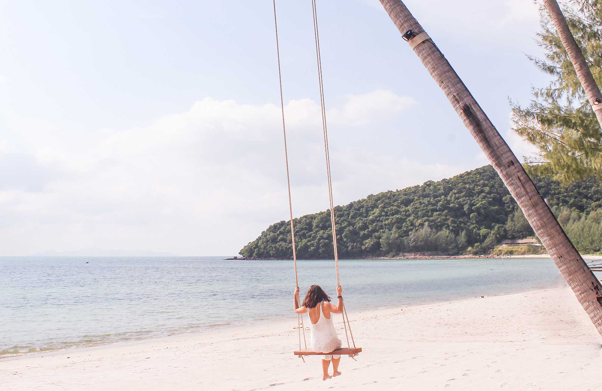 Koh Samui swing. Foto.