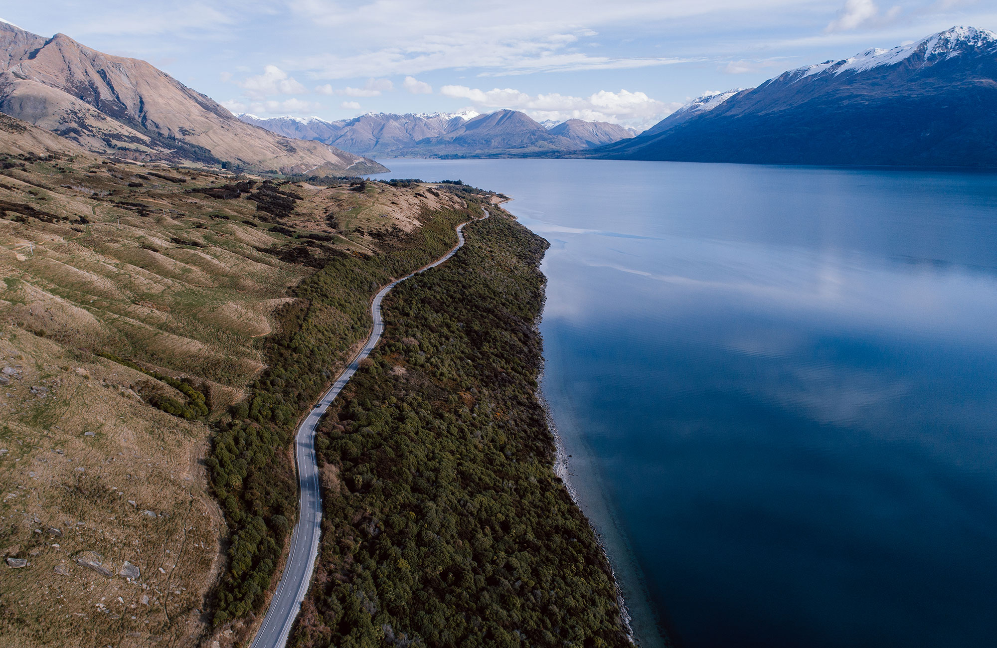 Lei en Voyager campervan på New Zealand
