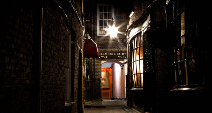 diagon alley på harry potter-tur i london