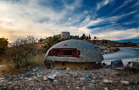 et gammelt fort du kan besøke på reise i albania