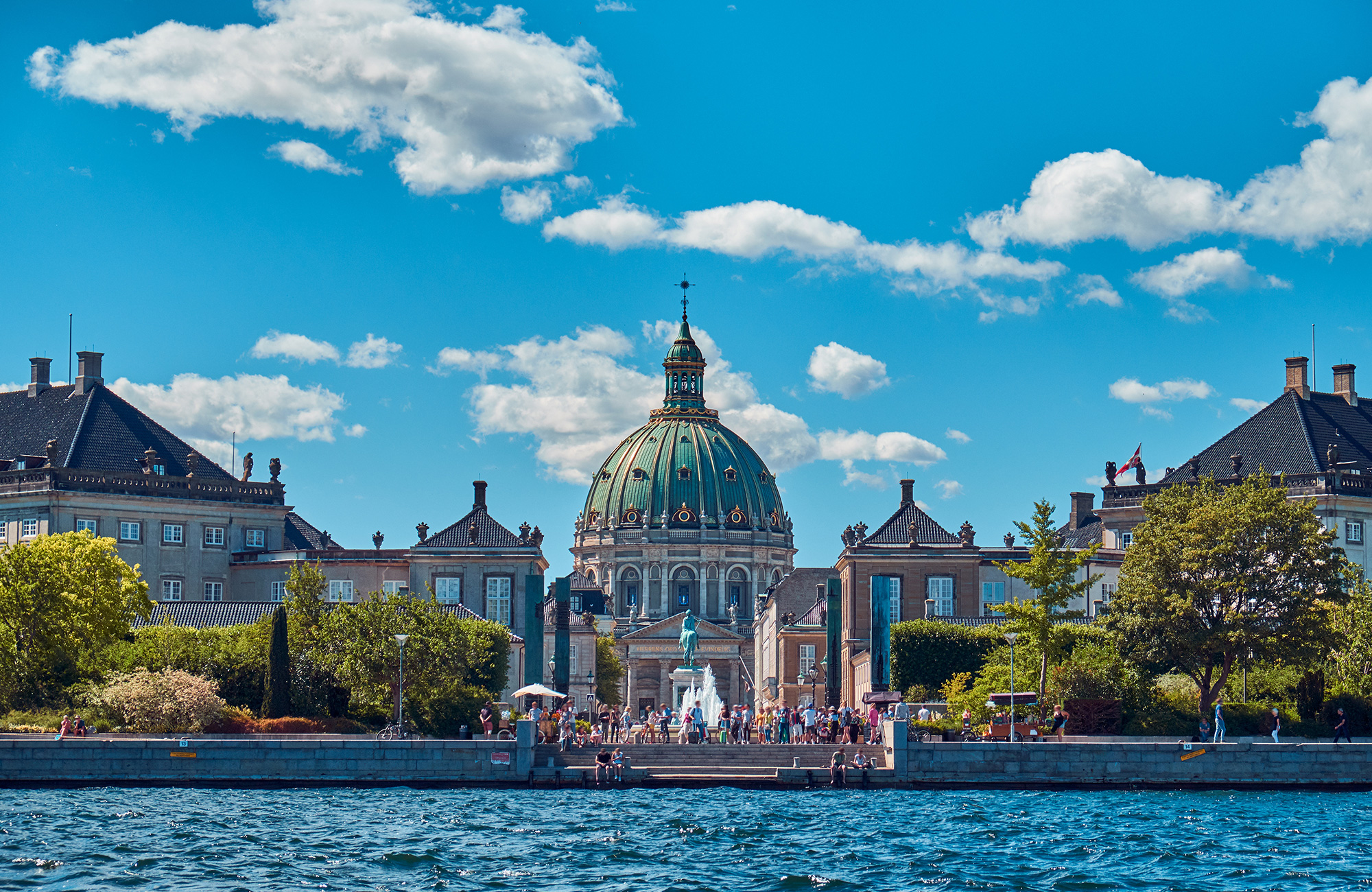 Denmark Copenhagen Amalienborg