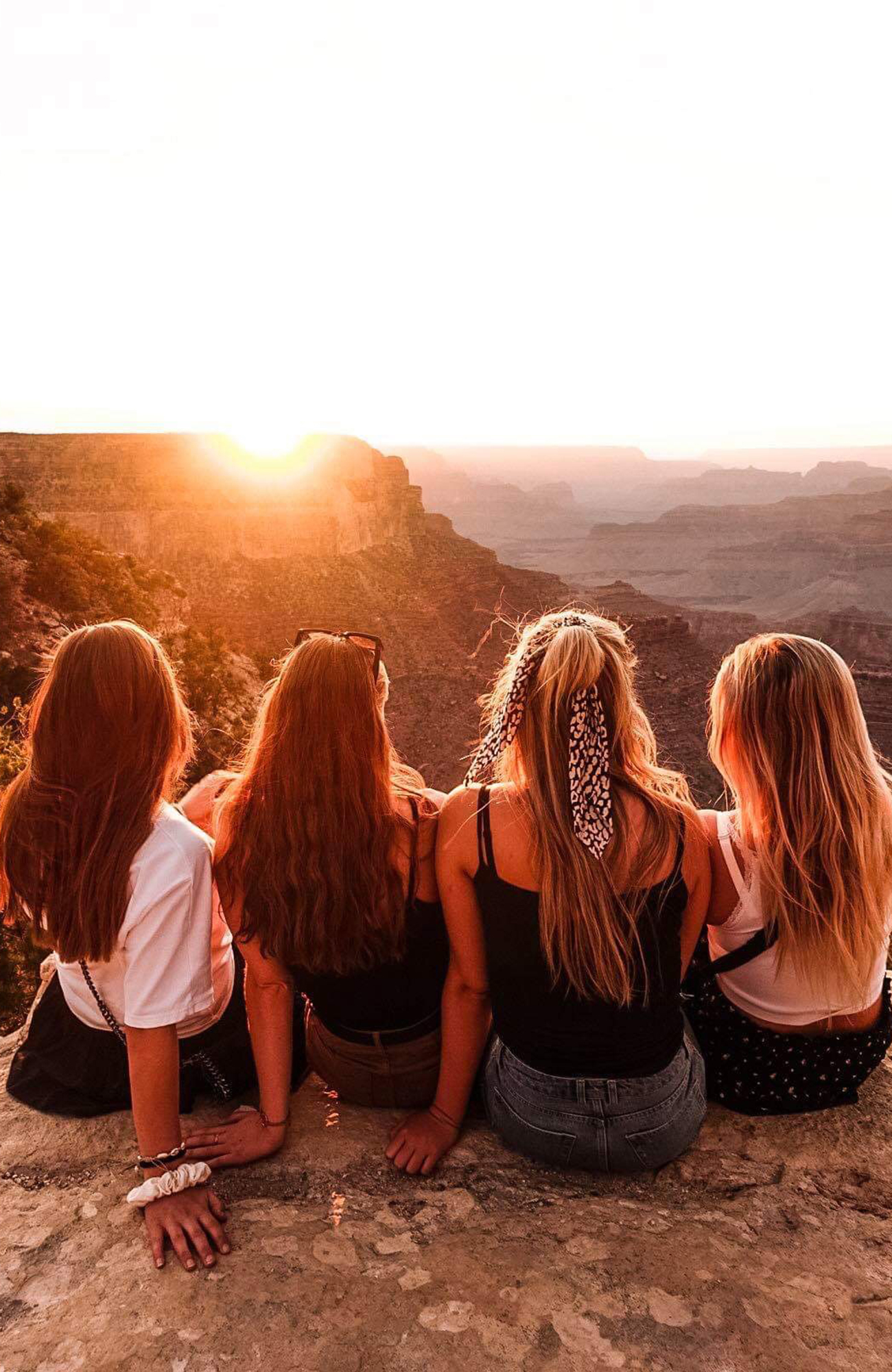19 Fellesreise Rtw Usa Grand Canyon Girls Sunset View Tall