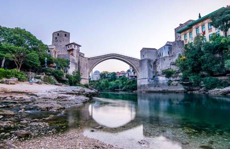 unike stari most i mostar, bosnia-hercegovina