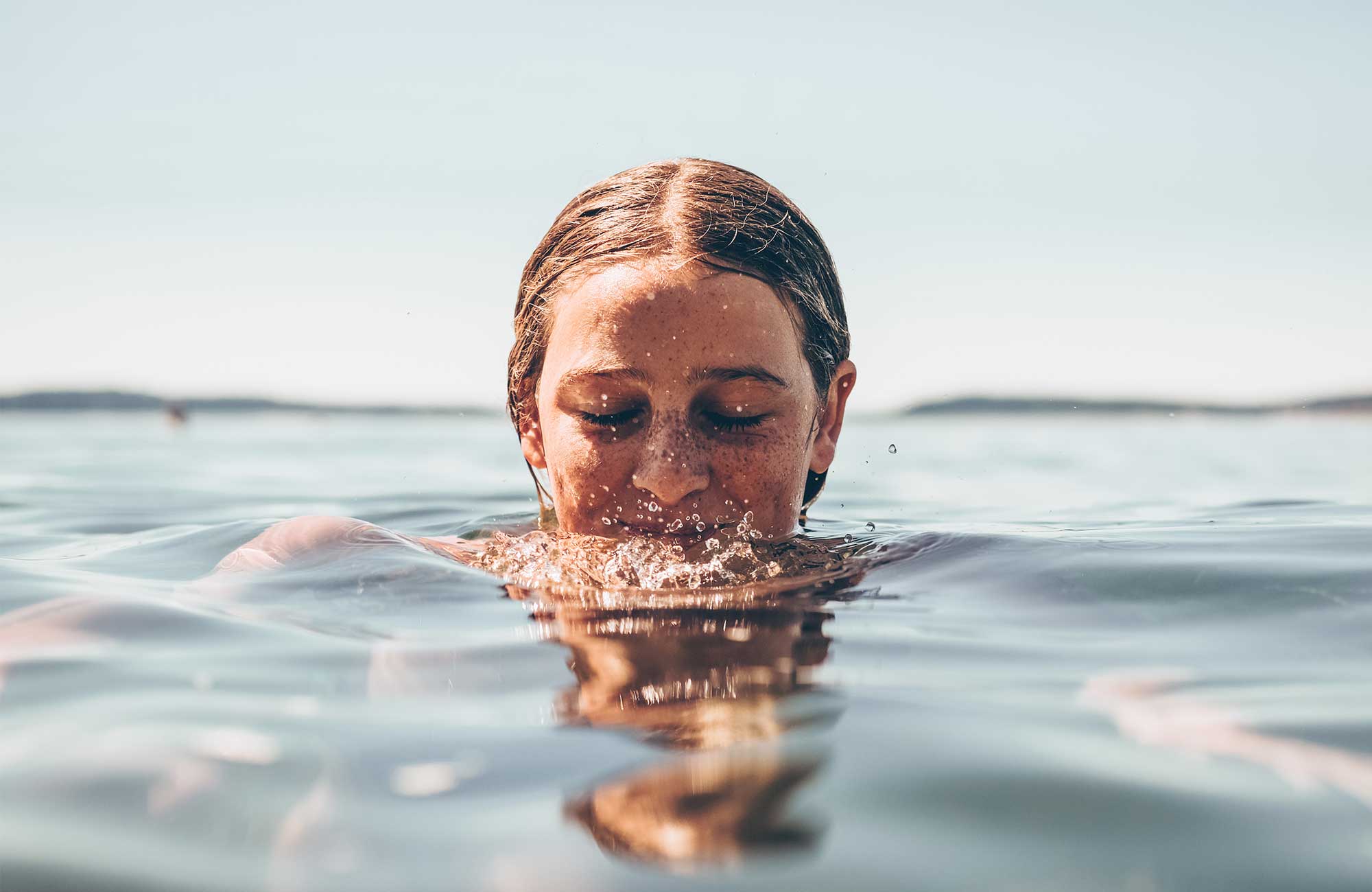 General Girl In Turquoise Water Cover