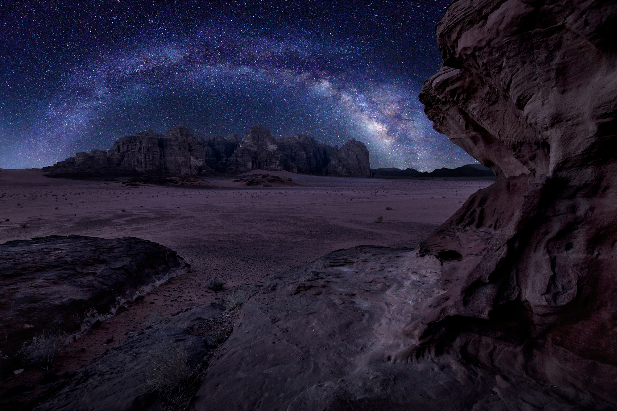 Jordan Wadi Rum Nightsky
