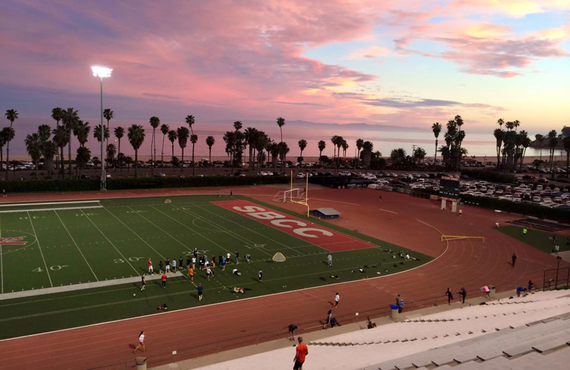 Sports Field Santa Barbara City College Usa