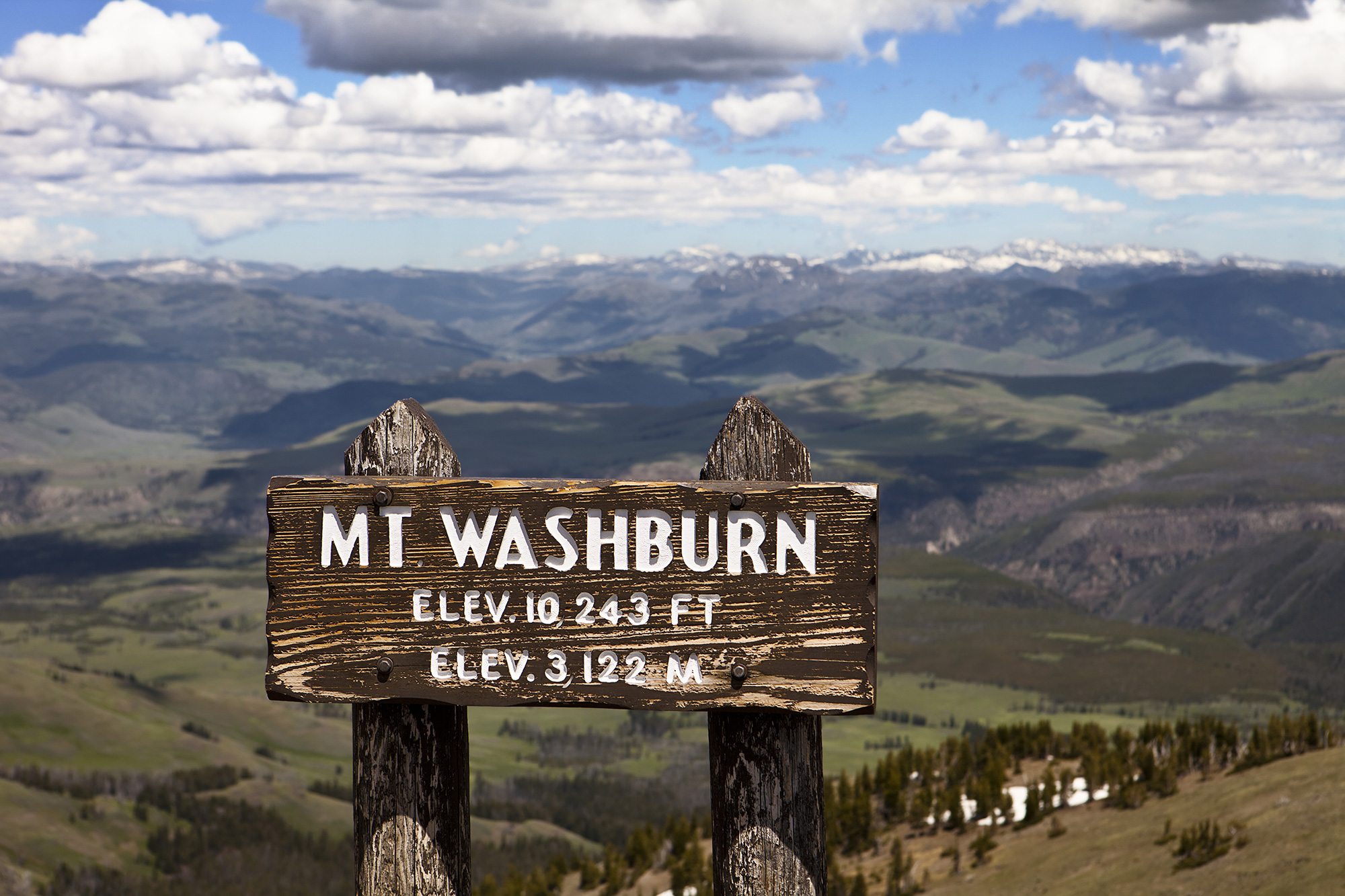Yellowstone Mt Washburn