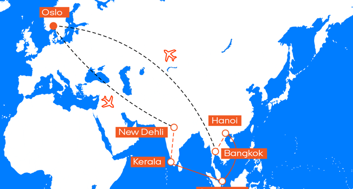 Multistop Asian Adventure