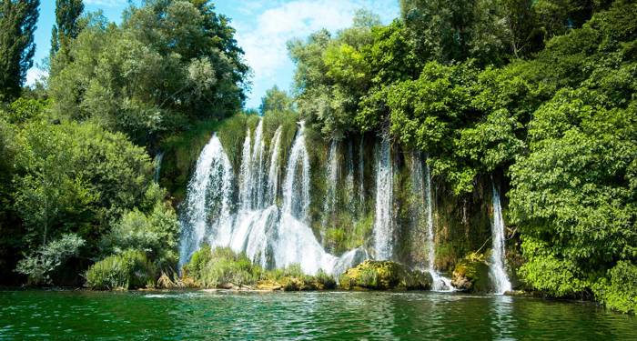 krka nasjonalpark i kroatia med KILROY