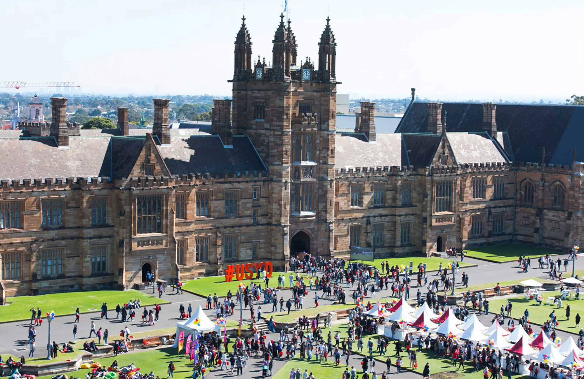 Usyd Campus From Above
