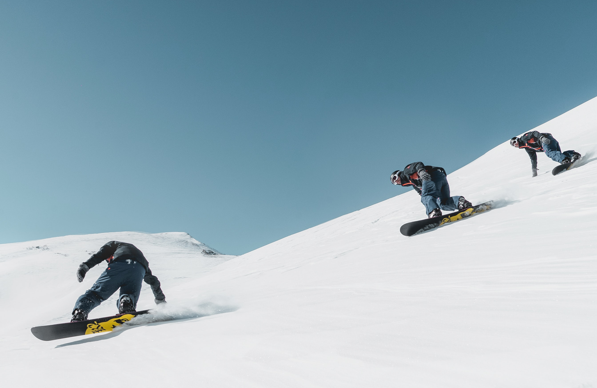 Snowboardere på Working Holiday i Canada