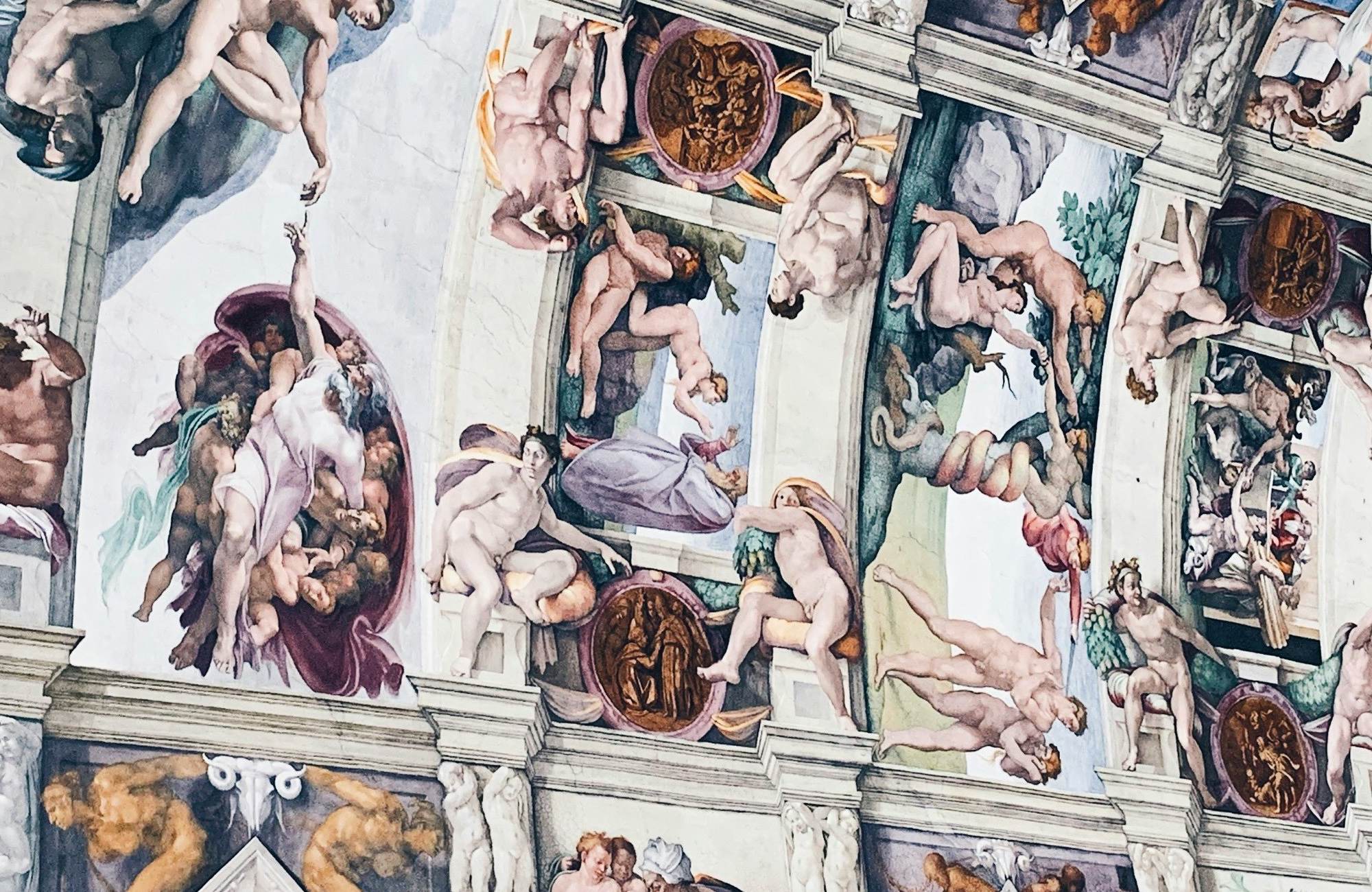 Museet i Vaticanet i Roma på klassetur i Europa